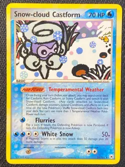 Snow-Cloud Castform 25/101 EX Hidden Legends - Non Holo Rare NM - Pokemon TCG - Image 1