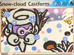 Snow-Cloud Castform 25/101 EX Hidden Legends - Non Holo Rare NM - Pokemon TCG - Image 2