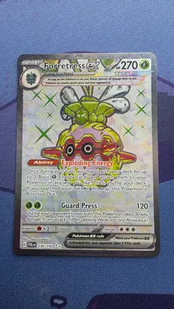 Pokemon - Forretress ex - 230/193 - SV02: Paldea Evolved - Holo - Ultra Rare NM - Image 1