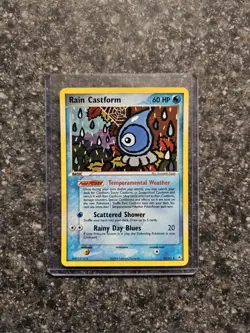 Pokemon TCG Rain Castform 23/101 - EX Hidden Legends (2004) - Image 1