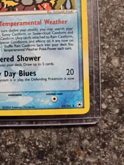 Pokemon TCG Rain Castform 23/101 - EX Hidden Legends (2004) - Image 3