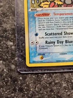 Pokemon TCG Rain Castform 23/101 - EX Hidden Legends (2004) - Image 4