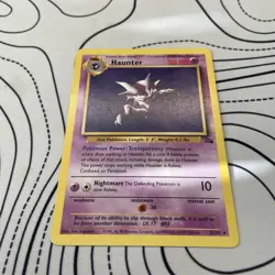 Pokemon TCG Haunter Fossil 21/62 non Holo Rare Unlimited wotc | LP - Image 2