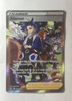 Adaman GG57/GG70 - Crown Zenith Galarian Gallery Full Art Pokemon TCG NM - Image 1