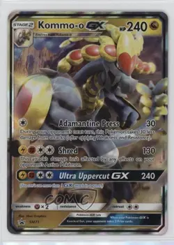 Kommo-o GX Oversized Pokemon Sun & Moon Black Star Promo #SM71 - Image 1