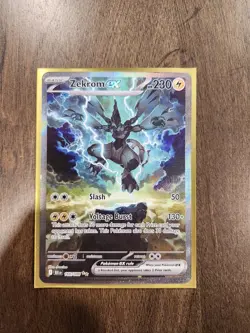 Pokemon TCG Zekrom ex 166/086 Ultra Rare Scarlet & Violet Black Bolt NM/M - Image 2