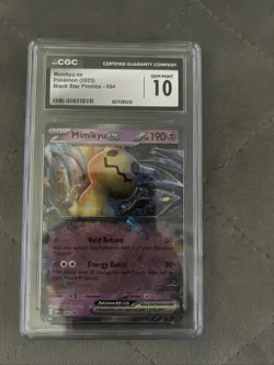 2023 Pokemon Mimikyu ex #004 - SV Black Star Promo - CGC 10 Gem Mint - Image 1