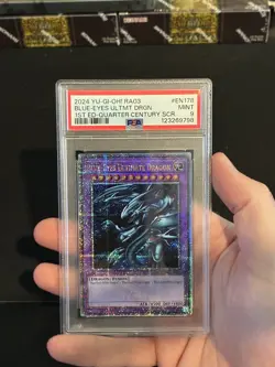 2024 YU-GI-OH! RA03-QUARTER CENTURY BONANZA BLUE-EYES ULTIMATE DRAGON PSA 9 - Image 3