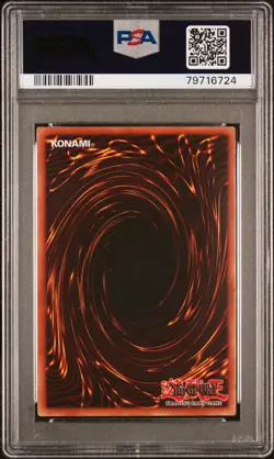 2002 YU-GI-OH! STARTER DECK: YUGI #006 DARK MAGICIAN PSA 7 - Image 2