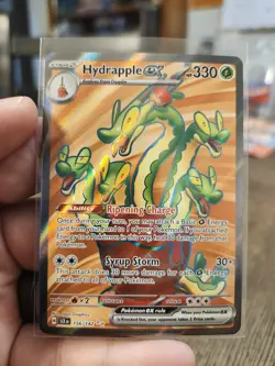 Hydrapple EX 156/142 Stellar Crown Full Art Ultra Rare Pokemon TCG Card NM - Image 1