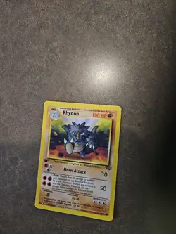 Rhydon First Edition Pokemon Jungle Card 1st edition 45/64 LP/MP - Image 1