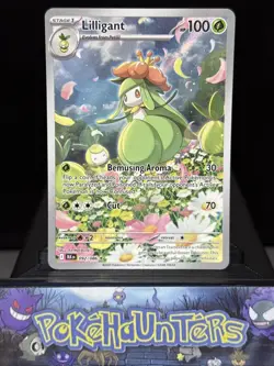 Pokemon Card Lilligant 092/086 Black Bolt English Illustration Rare NM - Image 1