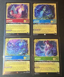 Disney Lorcana Cards Lot Of 6 - Image 1