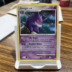Pokemon Card Gengar 27/130 Diamond & Pearl DP Rare Vintage 2007 LP - Image 1