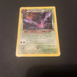 Dark Crobat 2/105 Holo Rare Neo Destiny Pokemon Card - Image 2