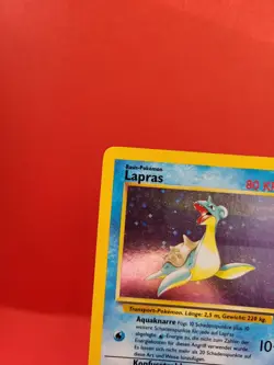 Pokemon Karte/card - Lapras 10/62 Holo - Fossil - Swirl - Excellent+ - Image 2