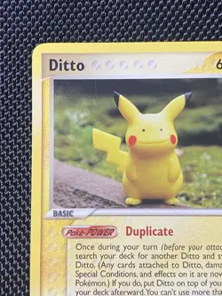 Ditto (Pikachu) 63/113 EX Delta Species Non-Holo Near Mint Pokemon TCG Card - Image 2
