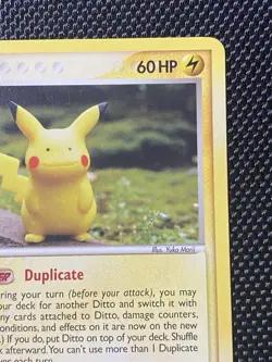 Ditto (Pikachu) 63/113 EX Delta Species Non-Holo Near Mint Pokemon TCG Card - Image 3