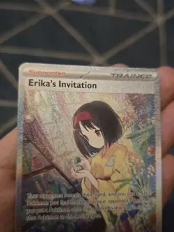Pokemon TCG Card - 203/165 - Erika's Invitation - Scarlet & Violet 151 - Image 2