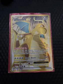 Pokemon TCG Dragonite-EX Evolutions Full Art Holo Card 106/108 Ultra Rare - Image 1