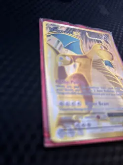 Pokemon TCG Dragonite-EX Evolutions Full Art Holo Card 106/108 Ultra Rare - Image 3