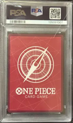 One Piece Card Game Monkey.D.Luffy Dodgers Card PSA 10 - Image 2