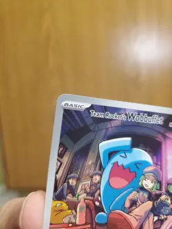 Team Rocket's Wobbuffet 203 Sv: Scarlet & Violet Promo Cards Holo - Image 3