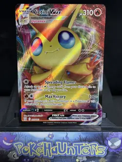 Pokemon Card Victini Vmax 022/163 Holo Ultra Rare Battle Styles Near Mint - Image 1