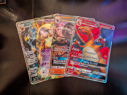 Pokemon TCG Jumbo Oversized Cards (Charizard GX, Mewtwo EX, etc.) - Lot Of 31 - Image 1