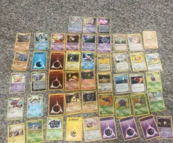 48 Older Vintage Pokemon Card Lot Great Condition! includes 3 holo rares - Image 1