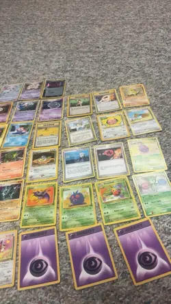 48 Older Vintage Pokemon Card Lot Great Condition! includes 3 holo rares - Image 2