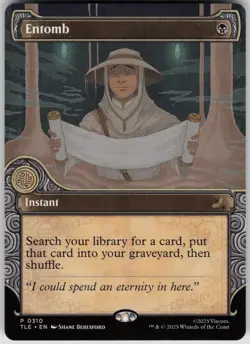 MTG Entomb (Showcase) Normal NM Avatar: The Last Airbender: Eternal-Legal Magic - Image 1