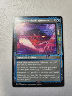 1x Marina Vendrell's Grimoire Showcase Duskmourn: House of Horror #308 NM - Image 1