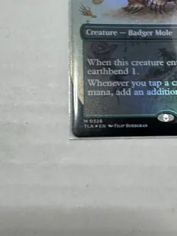 Badgermole Cub (Borderless) - Avatar: The Last Airbender NM MTG - Image 3