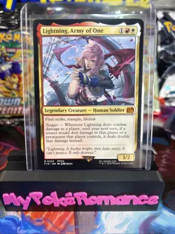 Lightning, Army of One Final Fantasy MTG Regular NM - Image 1