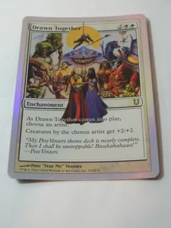 MTG - FOIL - Drawn Together - Unhinged - NM - Image 3