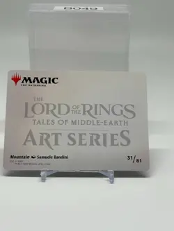 MTG - Lord Of The Rings - Art Series #31 - Mountain - Image 2