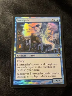 MTG Magic - Sturmgeist - Innistrad - Rare - Foil Near Mint - Image 1