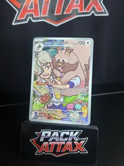Pokemon TCG Destined Rivals Arven's Greedant 205/182 Illustration Rare Full Art - Image 1
