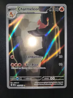 Pokemon Scarlett & Violet 151 Full Art Charizard, Charmeleon, Charmander NM - Image 3