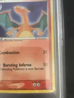 Pokemon TCG Charizard EX Power Keepers Holo Rare PSA 1 - Image 4