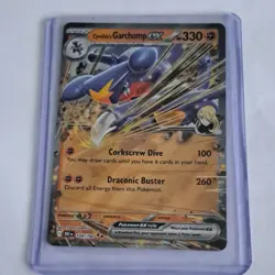 Pokemon Cynthia’s Garchomp ex 104/182 Destined Rivals Double Rare - Image 1