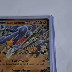 Pokemon Cynthia’s Garchomp ex 104/182 Destined Rivals Double Rare - Image 3