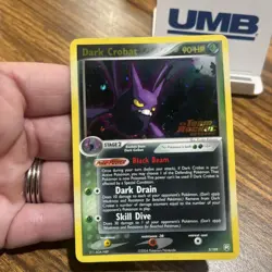 2004 Pokemon Team Rocket Returns | Dark Crobat | Holo | #3/109 - Image 3