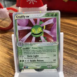 Cradily EX 90/95 Team Magma Vs Team Aqua Holo Pokemon TCG (Authentic, Excellent) - Image 2