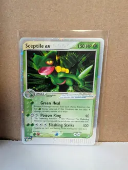 2004 pokemon Team Magma vs Team Aqua (MA) Sceptile EX #93/95 - Image 1