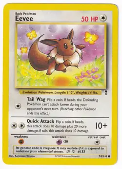 Eevee 74/110 - Legendary Collection - LP Common - Pokemon TCG - Image 1