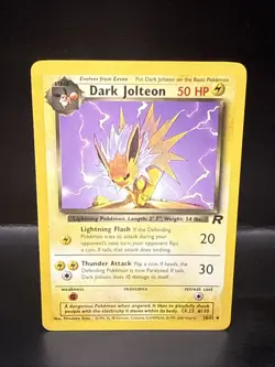 Pokemon TCG Dark Jolteon Team Rocket 38/82 Regular Unlimited Uncommon - Image 1
