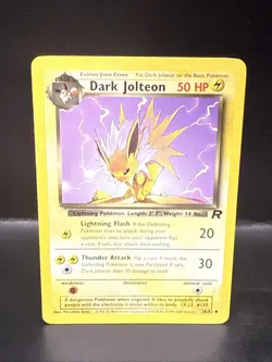 Pokemon TCG Dark Jolteon Team Rocket 38/82 Regular Unlimited Uncommon - Image 2