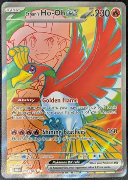 Ethan's Ho-Oh ex - 209/182 - NM - Scarlet & Violet: Destined Rivals - Pokemon TC - Image 1